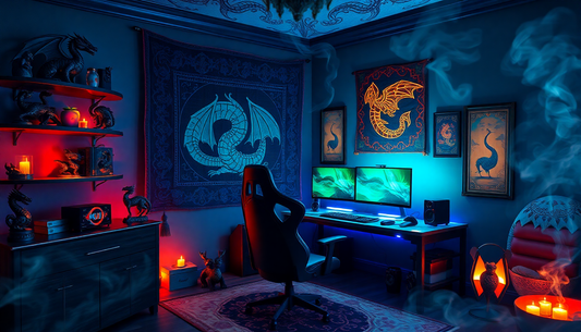 Unleash Your Inner Dragon: Crafting the Ultimate Dragon-Themed Room or Gaming Setup