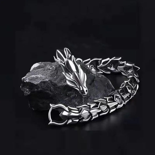 Men's Viking Domineering Dragon Bangle